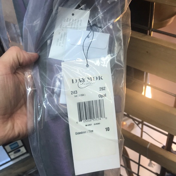 Daymor Couture,Sweetheart Dress 243,opal color,NWT - Picture 12 of 17